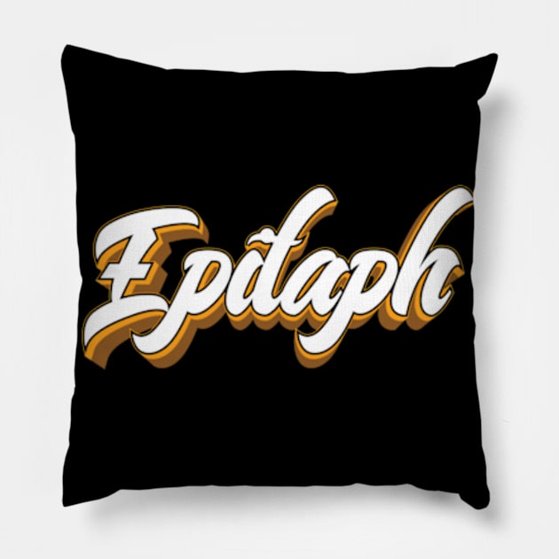 Epitaph (King Crimson) Pillow by QinoDesign