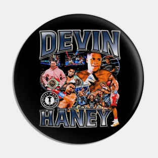 Devin Haney Vintage Bootleg Pin