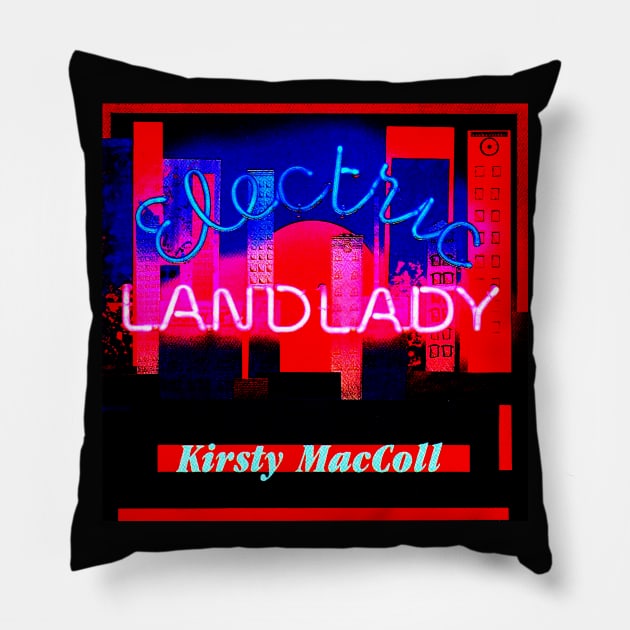 Electric Landlady Alternative Throwback 1991 Pillow by AlternativeRewind