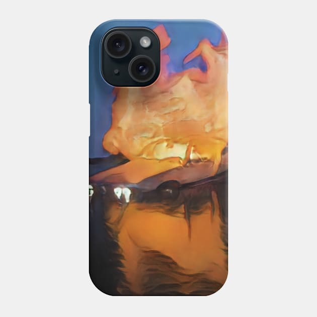 Burning Car Geek Designer Dune Stika Artistic Anime Style Phone Case by cornelliusy