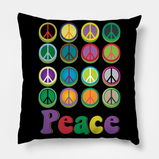 Peace Pillow by ZenStardust