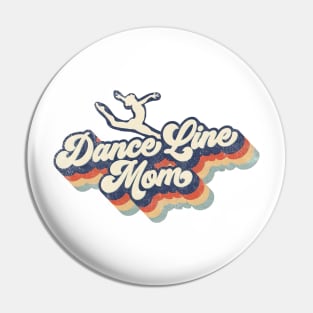 Retro Dance Mom Mother's Day Pin