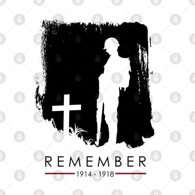 Remember 1914 - 1918 WW1 Veteran by Distant War