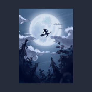 The witch in the moonlight T-Shirt