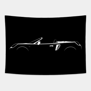 Toyota MR2 (W30) Silhouette Tapestry