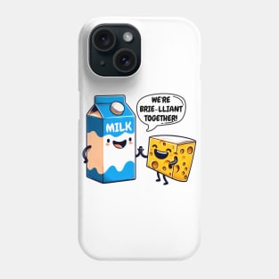 Milk and cheese best Buddies Phone Case