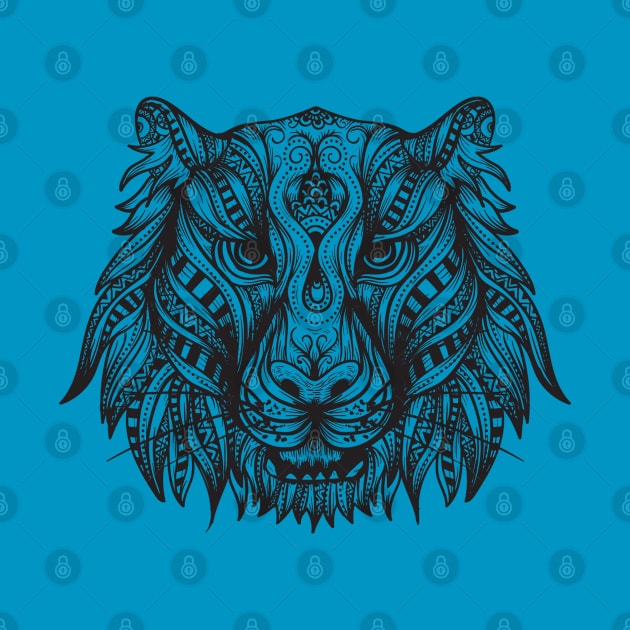 Mandala Tiger by TomCage