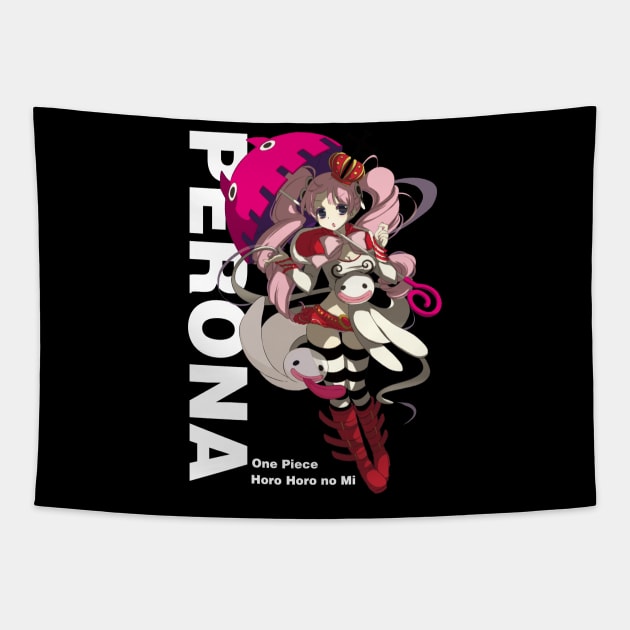 Perona One Piece Anime Chibi Tapestry by KDungUniversal