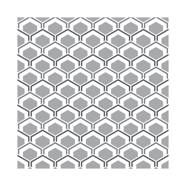 Mid Century Modern Hexagons by Makanahele