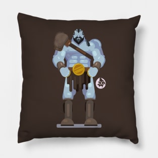 Grog Strongjaw Flat Design Illustration Pillow