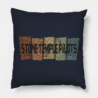 Stone Temple Pilots Retro Pattern Pillow