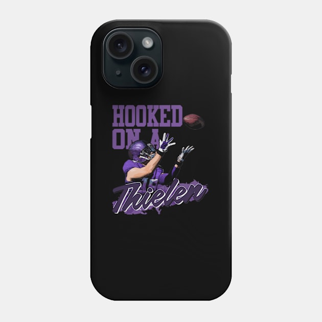 Adam Thielen Minnesota Hooked Phone Case by binchudala