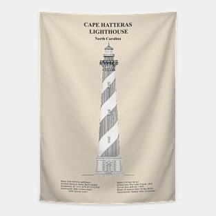 Cape Hatteras Lighthouse - North Carolina - SBDpng Tapestry