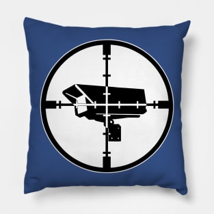 Surveillance Camera Target Practice Pillow