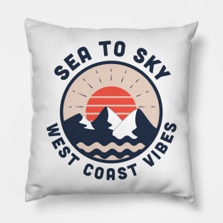 West Coast Vibes Pillow