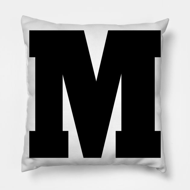 Monogrammed Pillow - White (Letters sold individually)