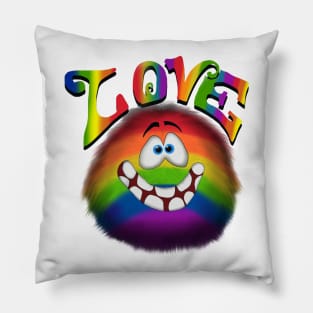 Love Fuzzy Pillow