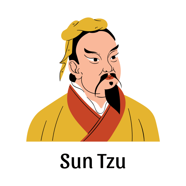 Sun Tzu Picture T Shirt by WrittersQuotes