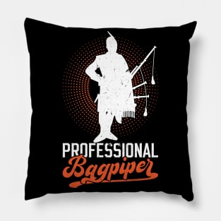 Professional Bagpiper Pillow