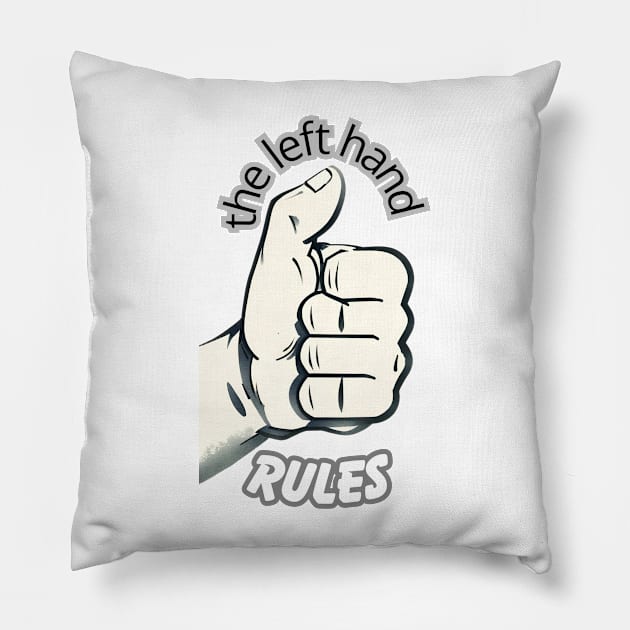 left hand Pillow by jackdaw