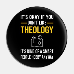 Smart People Hobby Theology Theologian Theologist Pin
