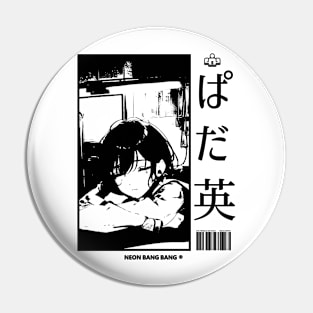 Lofi Study Manga Anime Girl Aesthetic Japan #2 Pin