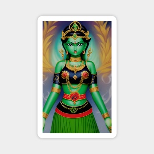 Green Tara Magnet