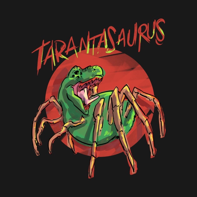 Tarantasaurus Spider Dinosaur Tyrannosaurus Rex Spider Lover by AHBRAIN