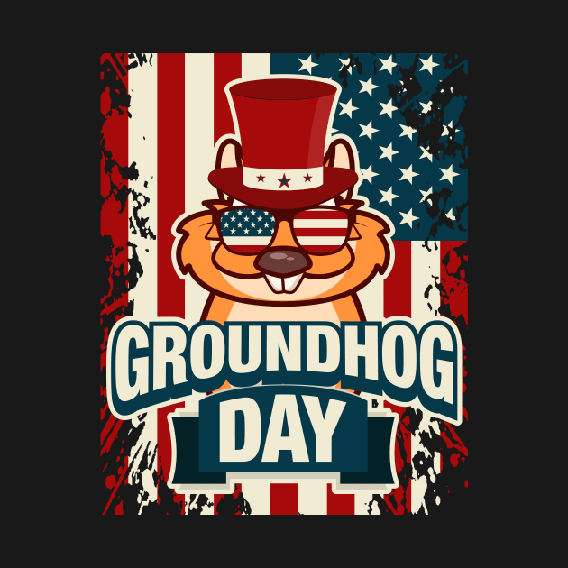 Groundhog USA Major by LetsBeginDesigns