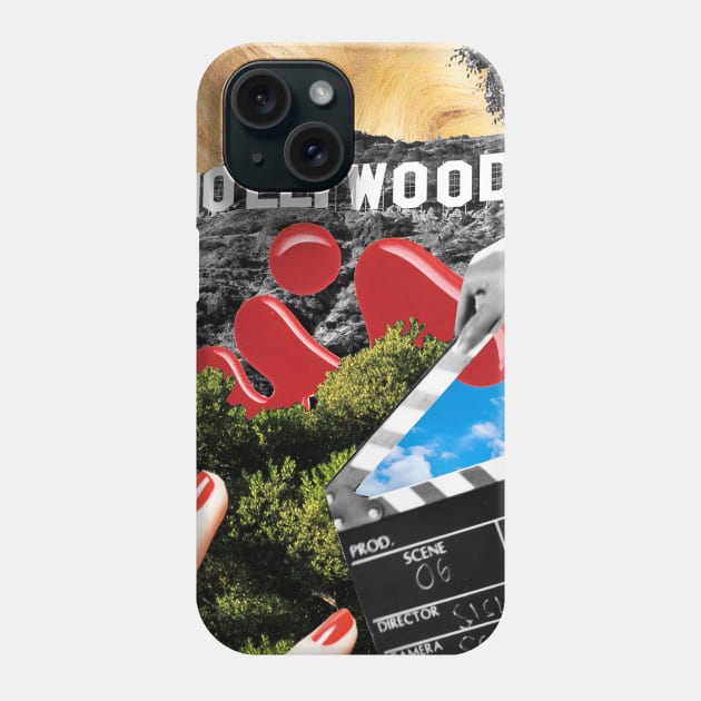 HollywoodLand Phone Case by Luca Mainini