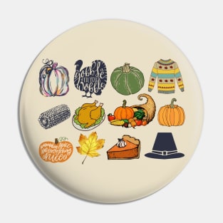 It's the Little Things - Thanksgiving Holiday Pin