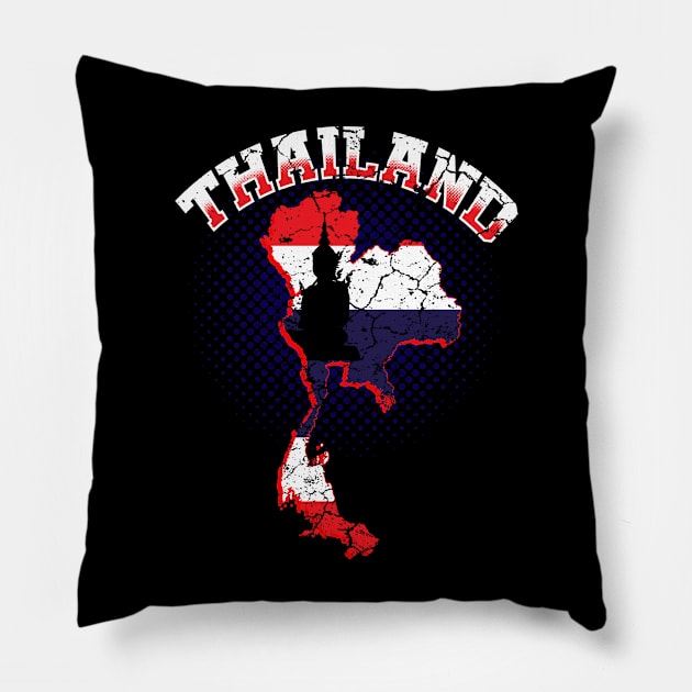 Thailand Pillow by Mila46