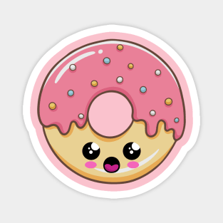 Kawaii donut hole Magnet