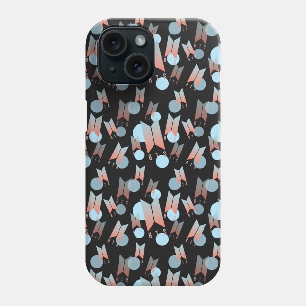 BTS fanart pattern Phone Case by Southwengker