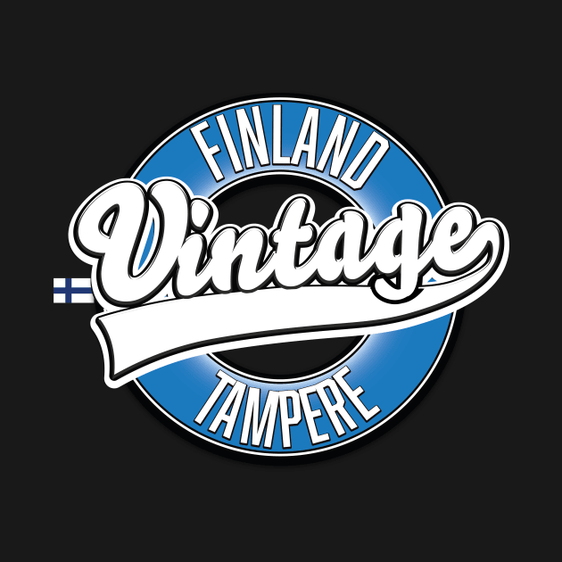 Tampere final vintage style logo by nickemporium1