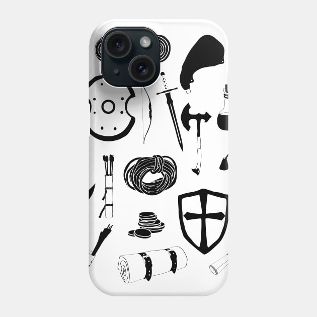 Adventuring Gear Phone Case by ClarkStreetPress