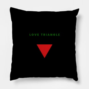 Love triangle Pillow