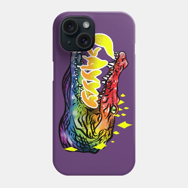 Alligaytor - Pride Alligator Phone Case by Manfish Inc.