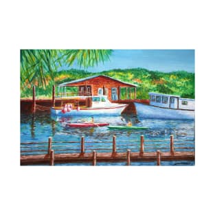 Shem Creek Painting T-Shirt