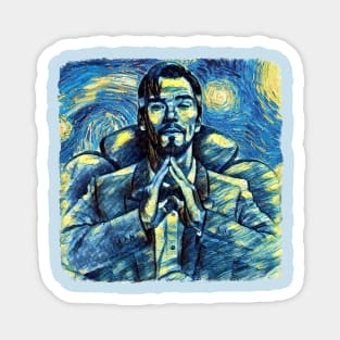 Dr Strange Van Gogh Style Magnet