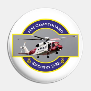 HM Coastguard search and rescue Helicopter, Pin