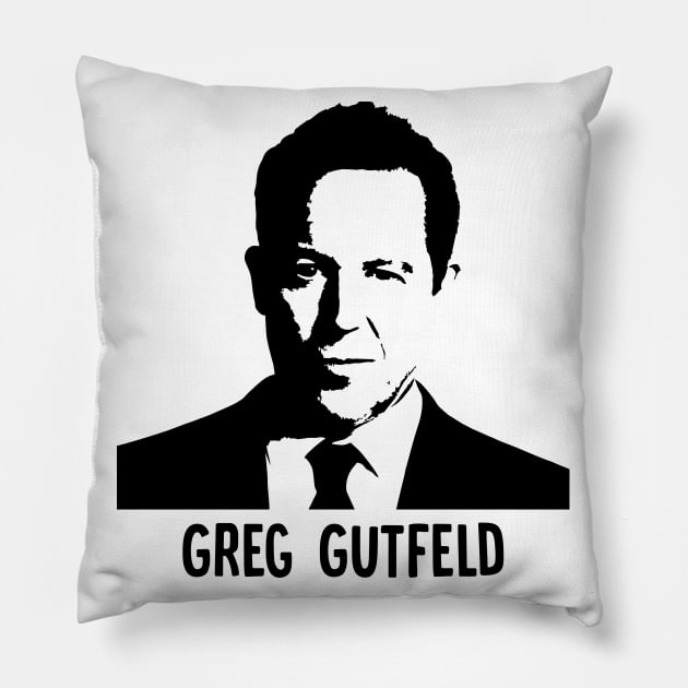 Greg Gutfeld Pillow by Aldyz