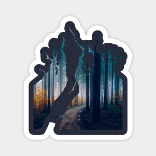 Dark forest 3 Magnet