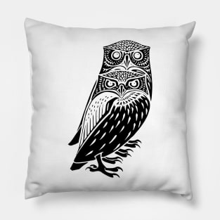 2 owls Pillow