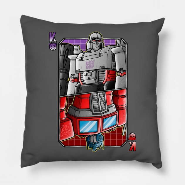 THE CONS KING Pillow by Skullpy