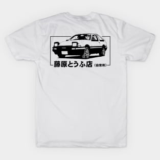 Initial D Trueno AE86 T-Shirt custom t shirt Aesthetic clothing