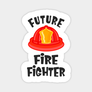 Little Firefighter Kids Fire Brigade Boys Magnet