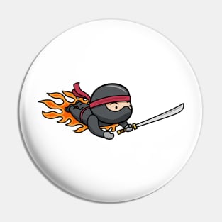 Flying Ninja Pin