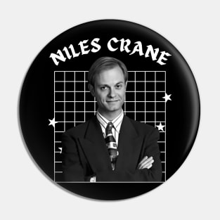 Niles crane --- aesthetic Pin
