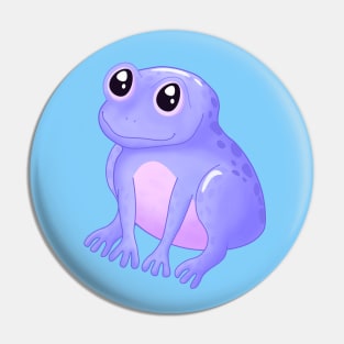 Purple Frog Pin